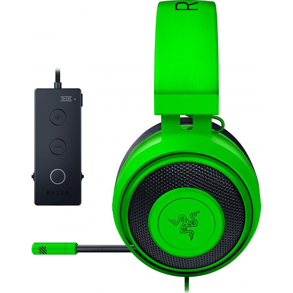 Słuchawki Gamingowe Razer Kraken Tournament Edition + karta dźwiękowa 7.1 (Green) | Refurbished