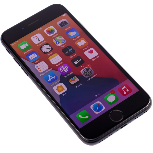 Apple iPhone SE 2020 Black 64GB A2296 Smartfon - Stan Dobry