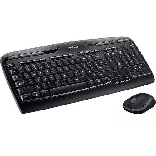 Zestaw Klawiatura + Myszka Logitech MK320 (K320 + M185) US Bezprzewodowy | Refurbished