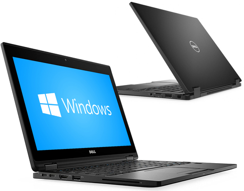 Laptop Dell Latitude 5289 i5 - 7 generacji / 8GB / 512GB SSD / 12,5 FullHD dotyk / Klasa A