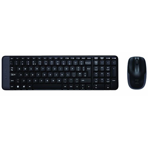 Zestaw Klawiatura + Myszka Logitech MK220(K220 + M150 ) Bezprzewodowy UK | Refurbished