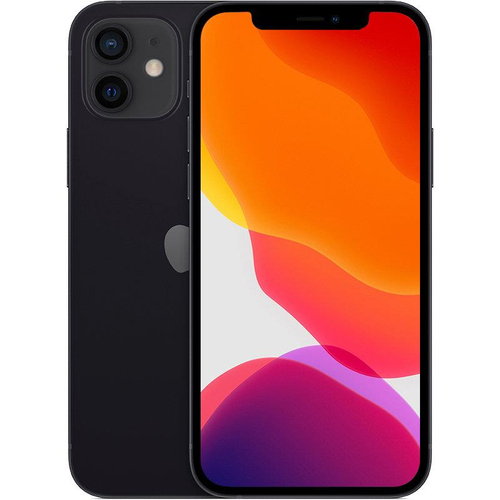 Apple iPhone 12 Black 128GB Smartfon - Klasa A+ (Brak Face ID+Komunikat o LCD + Komunikat o Baterii)