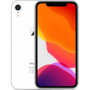 Apple iPhone XR White 64GB Smartfon - Stan Bardzo Dobry (Brak Face ID)