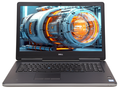 Laptop Dell Precision 7720 WorkStation / i7-6920HQ / 32GB / 1TB SSD / 17,3 Full HD / P3000M / Klasa A