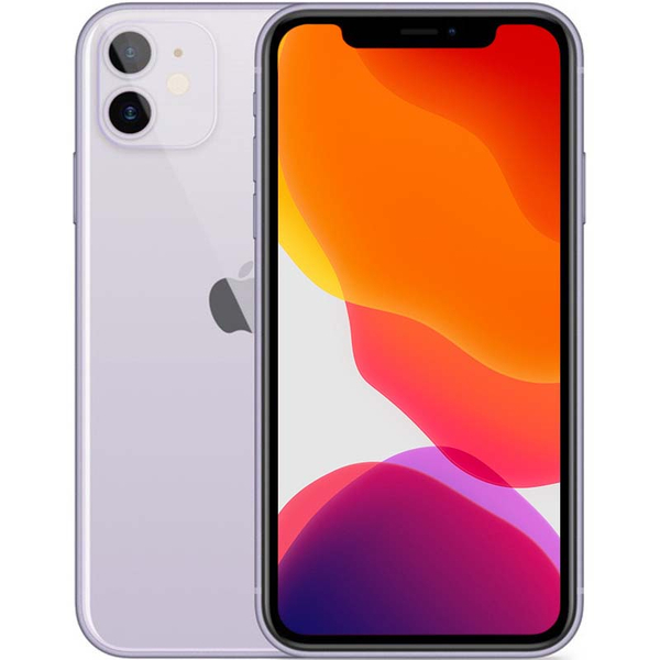 Apple iPhone 11 Purple 64GB Smartfon - Stan Dobry (Komunikat o LCD)