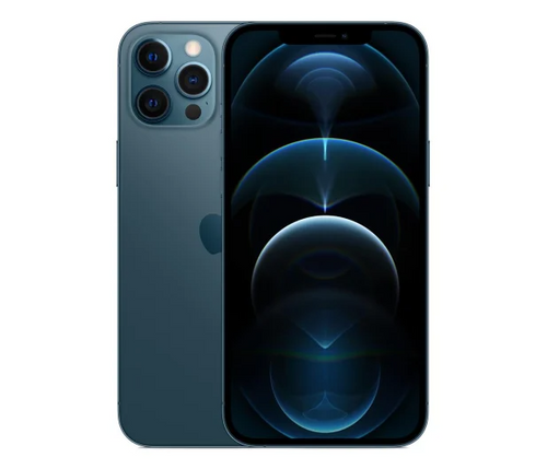 Apple iPhone 12 Pro Max Pacific Blue 256GB Smartfon - Stan Bardzo Dobry (Komunikat o LCD)