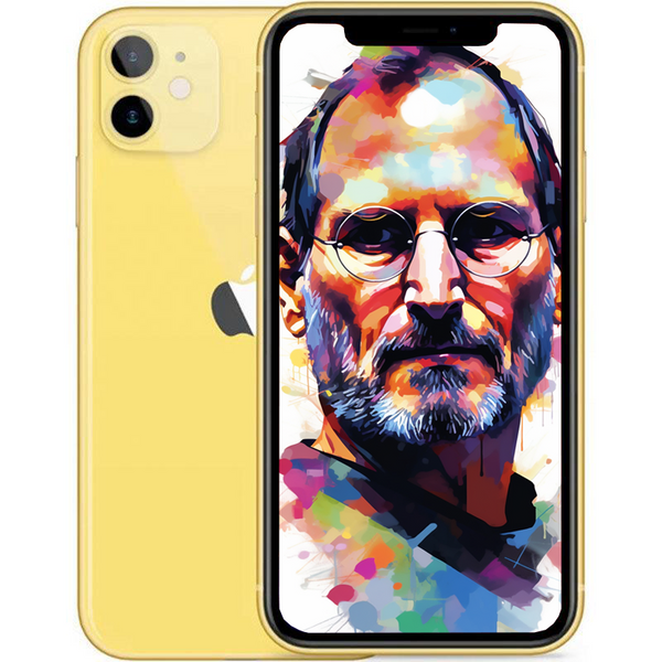 Apple iPhone 11 Yellow 64 GB Smartfon - Klasa A+ (Komunikat o baterii)