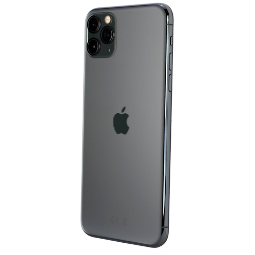 Apple iPhone 11 Pro Max Midnight Green 64 GB Smartfon - Stan Bardzo Dobry (Wymieniony LCD)