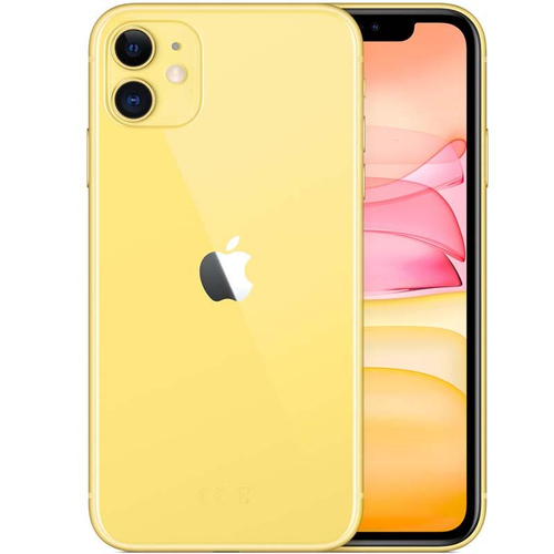 Apple iPhone 11 Yellow 64 GB Smartfon - Klasa A+ (Komunikat o LCD + Komunikat o Baterii)