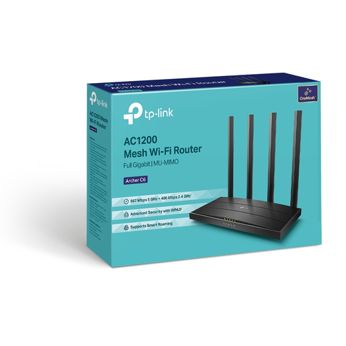 TP-Link C6 Archer AC1200 Router bezprzewodowy | Refurbished