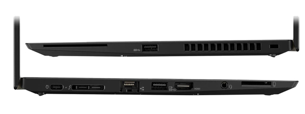 Laptop Lenovo ThinkPad T480s / i5-8350U / 16GB DDR4 / 256GB SSD / 14" Full HD / W11P / Klasa A-