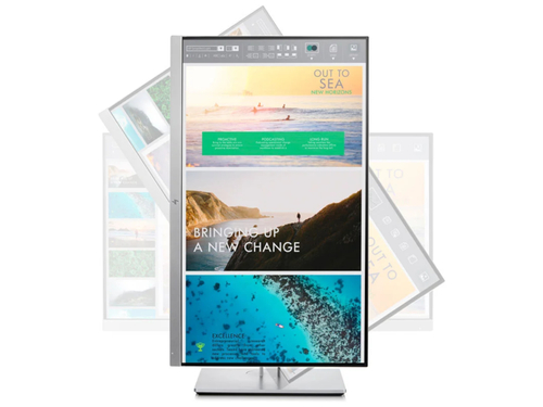 Monitor HP EliteDisplay E233 / 23" / FHD / HDMI / VGA / USB / Klasa A (uszkodzony DP)