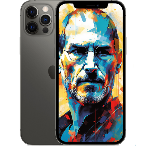 Apple iPhone 12 Pro MAX Graphite 128GB Smartfon - Stan Dobry (Komunikat o Baterii )