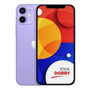 Apple iPhone 12 Purple 128GB Smartfon - Stan Dobry