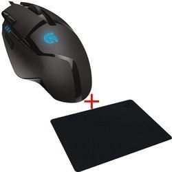 Myszka Gamingowa Logitech G402 Hyperion Fury Gaming Mouse + podkładka Razer Goliathus Stealth | Refurbished