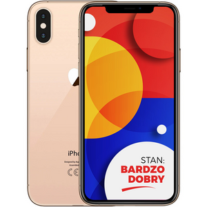 Apple iPhone XS Max Gold 256GB Smartfon - Stan Bardzo Dobry