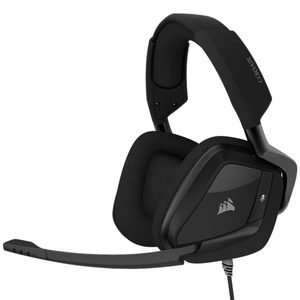 Słuchawki Gamingowe Corsair Void Elite SURROUND z dźwiękiem przestrzennym 7.1 - Carbon | Refurbished