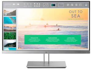 Monitor HP EliteDisplay E233 / 23" / FHD / HDMI / VGA / DisplayPort / USB / Klasa A (uszkodzone HDMI)