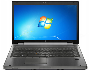 Laptop HP EliteBook 8760W i7 - 2820QM / 4GB / 250 GB HDD / 17,3 FullHD / 3000M / Klasa A-