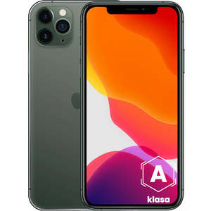 Apple iPhone 11 Pro Midnight Green 256GB Smartfon - Stan Dobry (Brak Face ID + Komunikat o LCD)