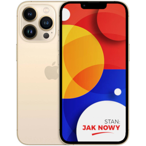 Apple iPhone 13 Pro MAX Gold 128GB Smartfon - Stan Jak Nowy