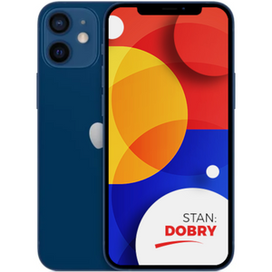 Apple iPhone 12 mini Blue 256GB Smartfon - Stan Dobry