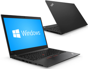 Laptop Lenovo ThinkPad T480s / i5-8250U / 8GB / 256GB SSD / 14" Full HD / Klasa X_A