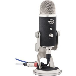 Mikrofon pojemnościowy Blue Yeti Professional USB & XLR Microphone Silver | Refurbished