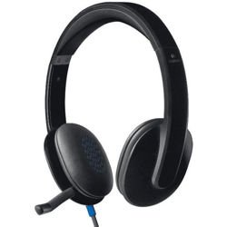 Słuchawki z Mikrofonem Logitech H540 Przewodowe USB | Refurbished