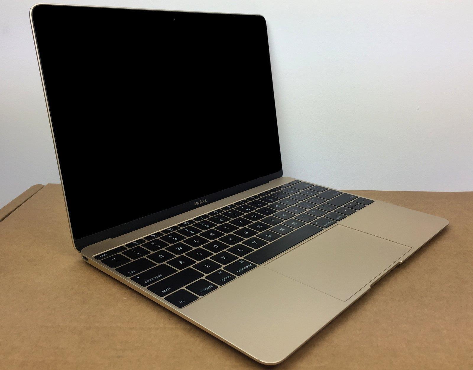 (A) Notebook Apple Macbook Pro A1534 Gold / Intel Core M-5Y71 / 8GB / 512GB SSD / Retina 12