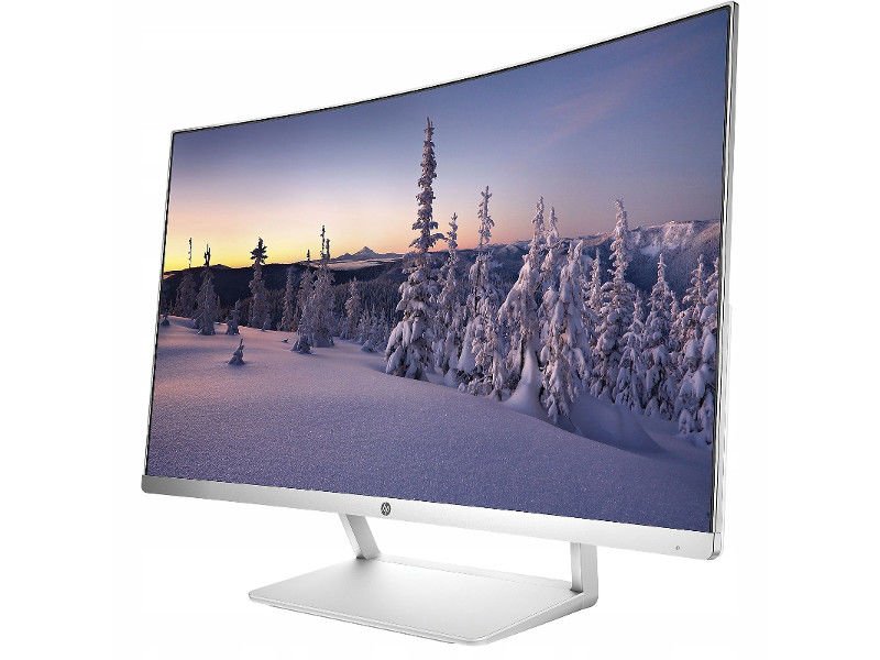 (N) Monitor HP 27SC1 27 Cali Curved Zakrzywiony FullHD HDMI Biały