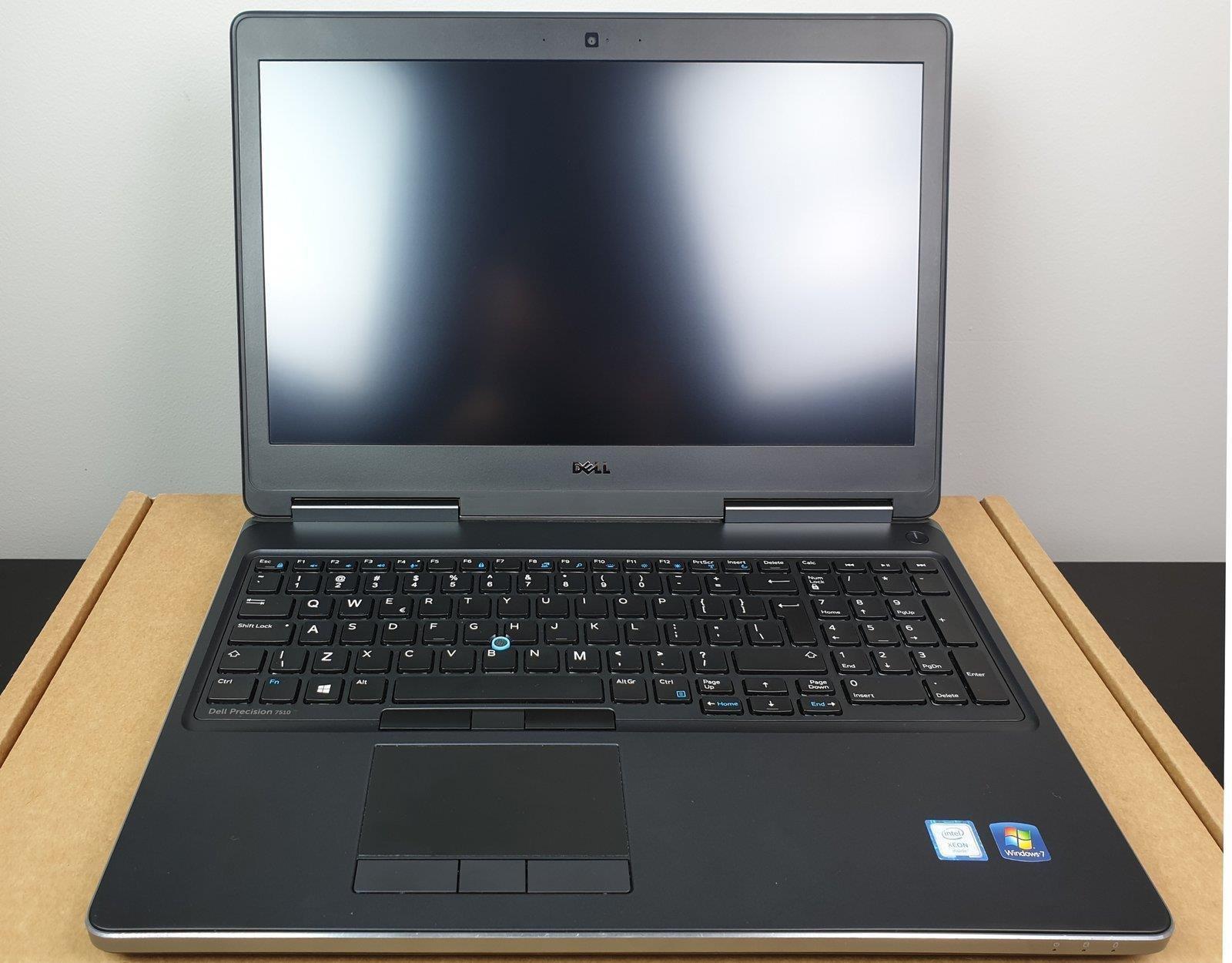 Dell Precision 7510 Renewed Laptop | Core I7-6820HQ 2.7GHz, 16GB RAM, 512GB SSD | 15.6 Inch Workstation