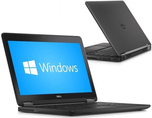 Laptop Dell Latitude E7250 i5 - 5 generacji / 4 GB / bez dysku / 12,5 HD / Klasa A - -