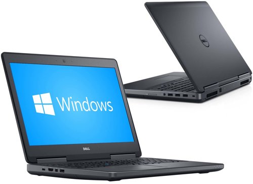 Laptop Dell Precision 7510 WorkStation i7 - 6920HQ / 16GB / bez dysku / 15,6 FullHD dotyk / M2000M / Klasa A