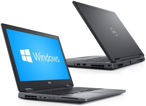 Laptop Dell Precision 7540 WorkStation i7 - 9750H / 16GB / bez dysku / 15,6 FullHD / T1000 / W10 / Klasa A