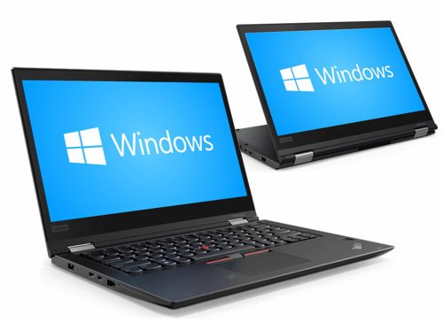 Laptop Lenovo X380 Yoga i5 - 8 generacji / 8 GB / bez dysku / 13,3 FullHD dotyk / Klasa A
